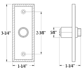 Deltana BBSR333 Victorian Doorbell Specifications