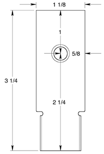 Deltana DASHCP Floor Spring Hinge Cover Plates Specifications