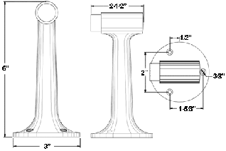 6 Inch Tall Door Stop Specifications