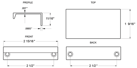 Deltana MP21516 Specifications