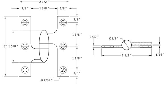 Deltana OK3025B Specifications