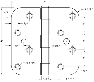 Benchmark Hinge Specifications