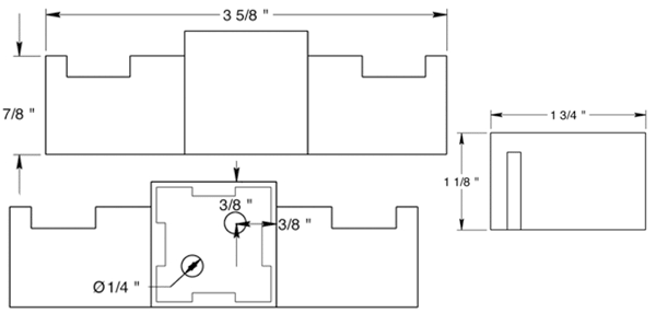 Deltana ZA2010 ZA Series Double Robe Hook Specifications