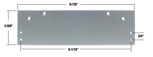 drop plate dimensions