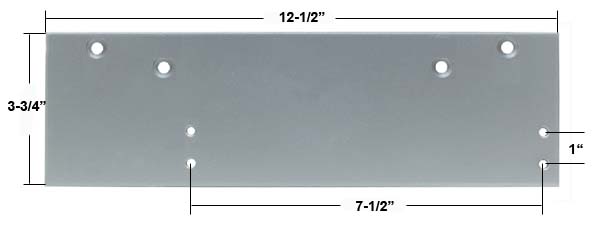 drop plate dimensions