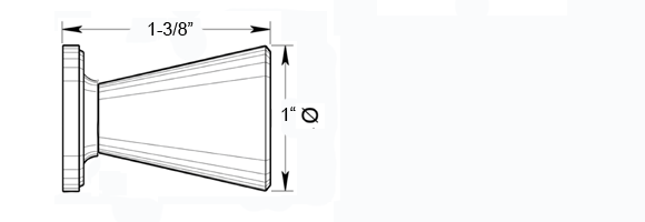Deco Cabinet Knob Size