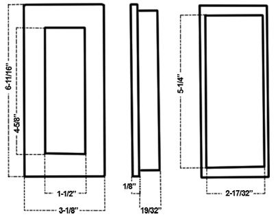 /DWD-FPR1170-630 Flush Pull Specifications