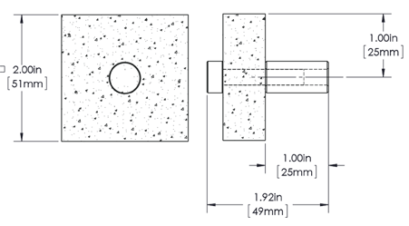 First Impressions SD-CLW7002ACHSBR Dimensions Diagram