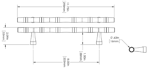 First Impressions GDP6250011SBR Dimensions Diagram
