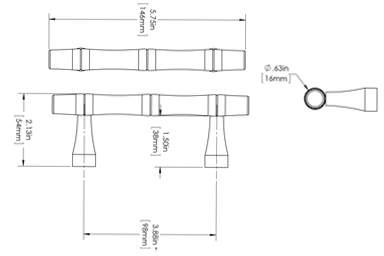 First Impressions GDP625005SBR Dimensions Diagram