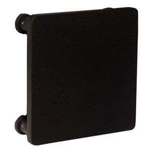 First Impressions CSQ-8x8 Square Glass Door Pull size