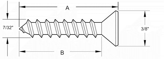 Romstel SMSPF12 #12 Self Tapping Screw