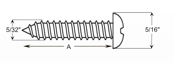 Romstel SMSPP8 #8 Self Tapping Screw
