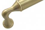 LAU Satin Brass Kensington Pull