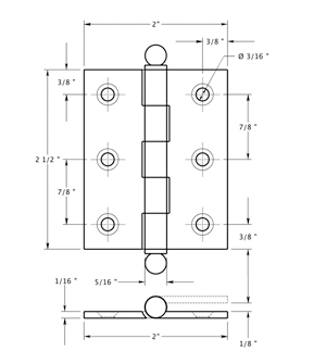 Deltana CH2520 Specifications