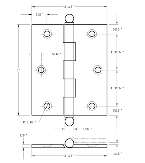 Deltana CH3025 Specifications
