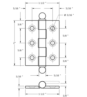 Deltana CH1515 Specifications