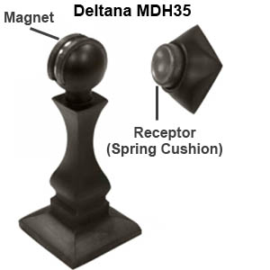 Deltana MDH35 magnetic door stop