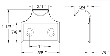 Deltana WL14 Window Lift Size