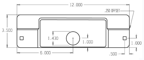 Don-Jo AL-211 Security Latch Guard size