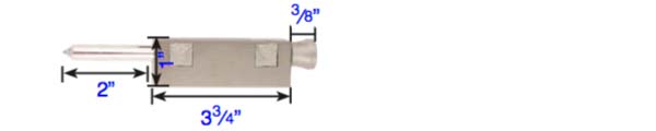 Emtek Patio Door Bolt Size